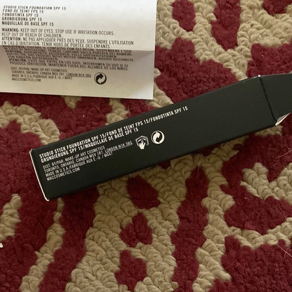 Untouched ORIGINAL formula MAC Studio Stick SPF15 foundation-RARE! NW25 - Picture 6 of 7